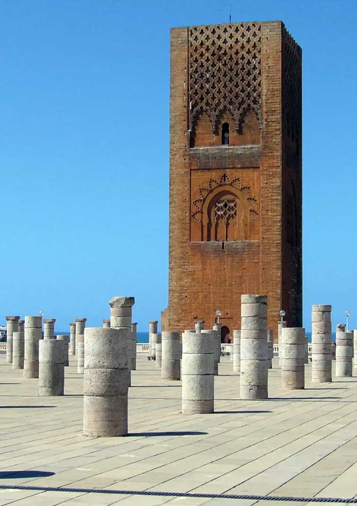 8 Days tour from Casablanca via Rabat